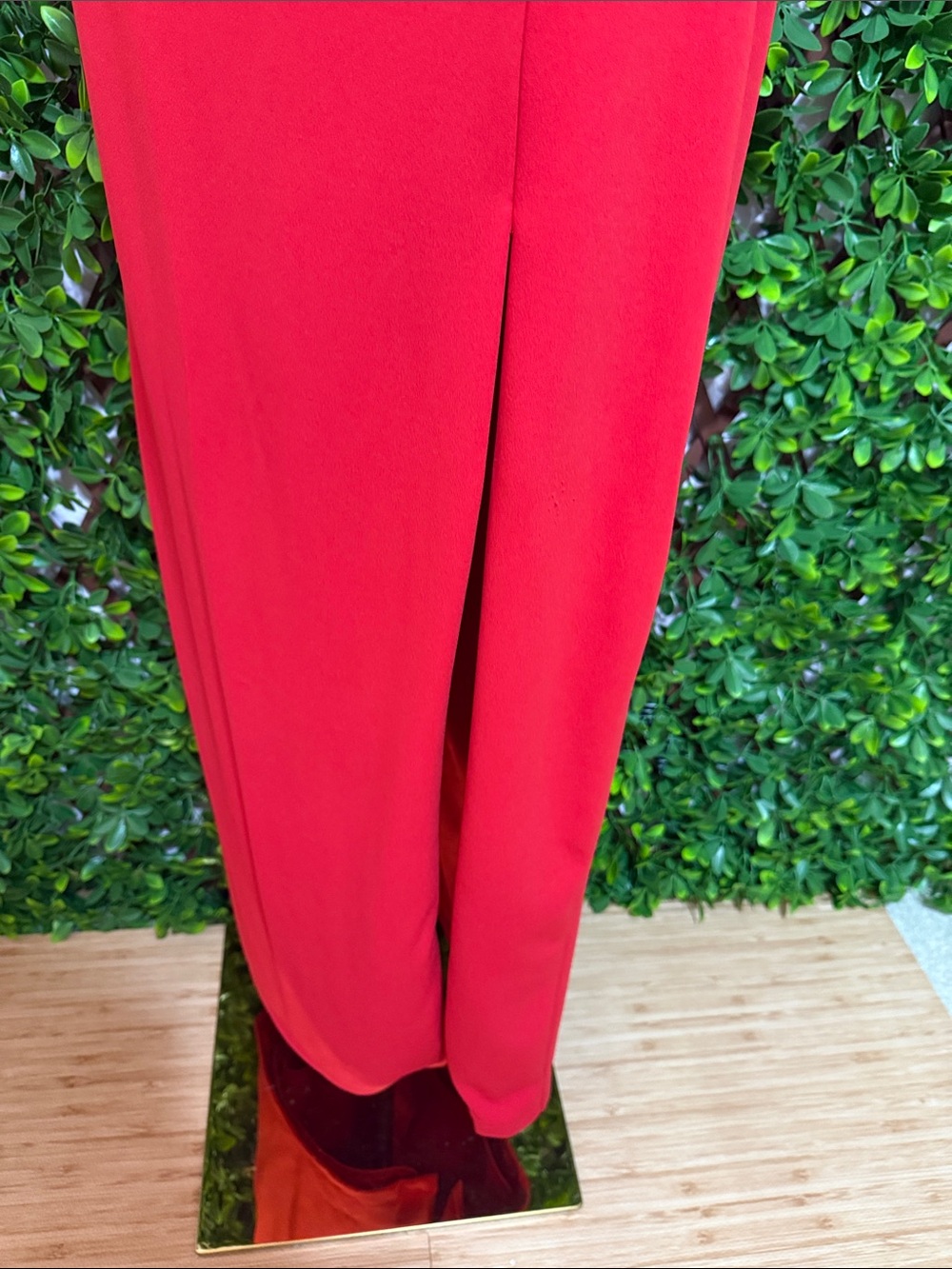 Extravagant Persona RedStrapless Cutout Column Maxi Dress - Picture 9 of 15